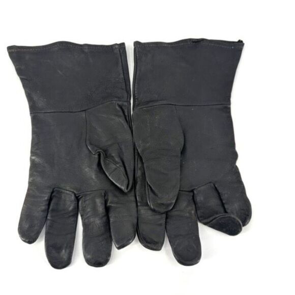 Tillman Onyx 44L Large Leather Industrial Black Top Grain Unlined TIG‎ Glove - Picture 2 of 6